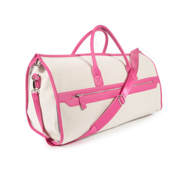 Capri 2-N-1 Garment & Duffel Bag Fuchsia/Co