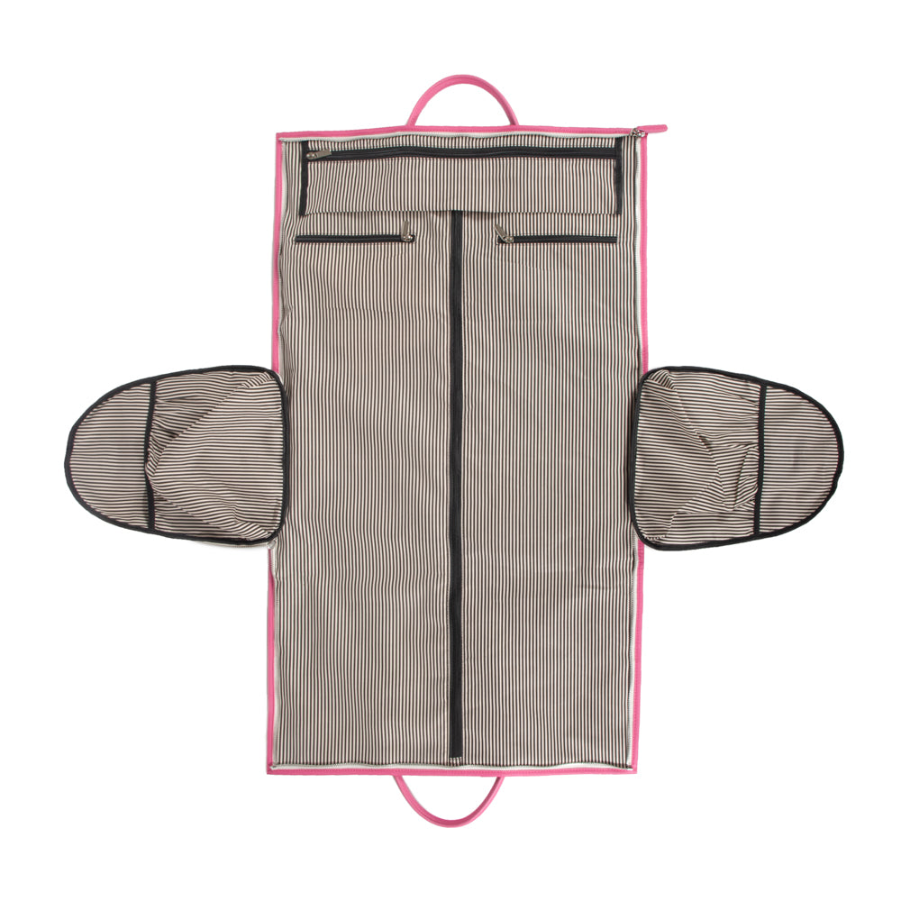 Capri 2-N-1 Garment & Duffel Bag Fuchsia/Co