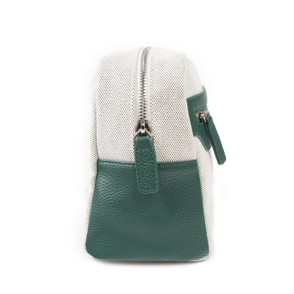 Capri Cosmetic Bag Green