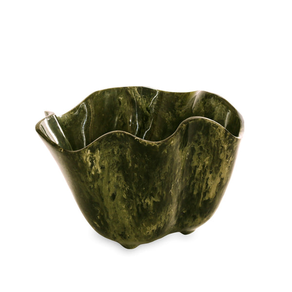Beatriz Ball RESIN Malachite Ice Bucket (Green)
