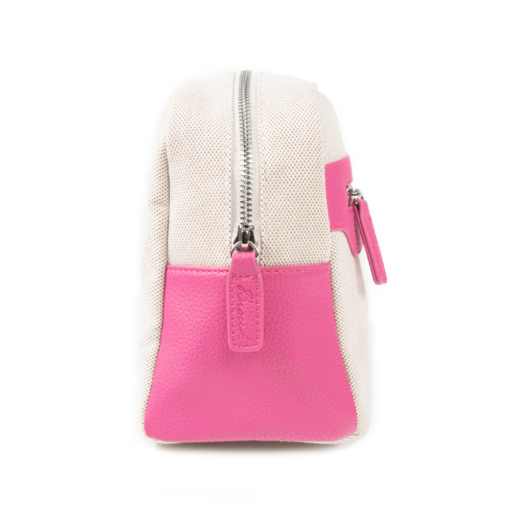 Capri Cosmetic Bag Fuchsia