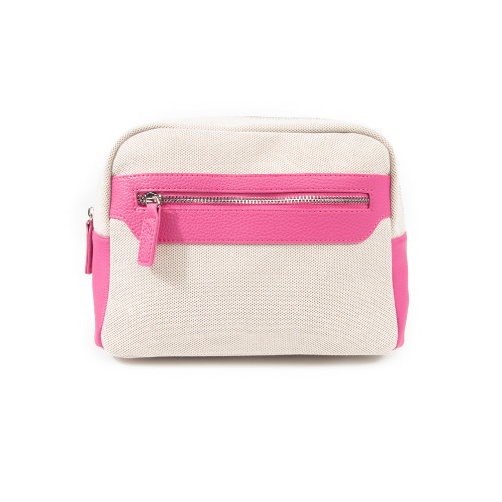 Capri Cosmetic Bag Fuchsia