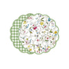Beatriz Ball VIDA Springtime Floral and Gingham Reversible Placemats Set of 4 (Green and White) - PRE-ORDER