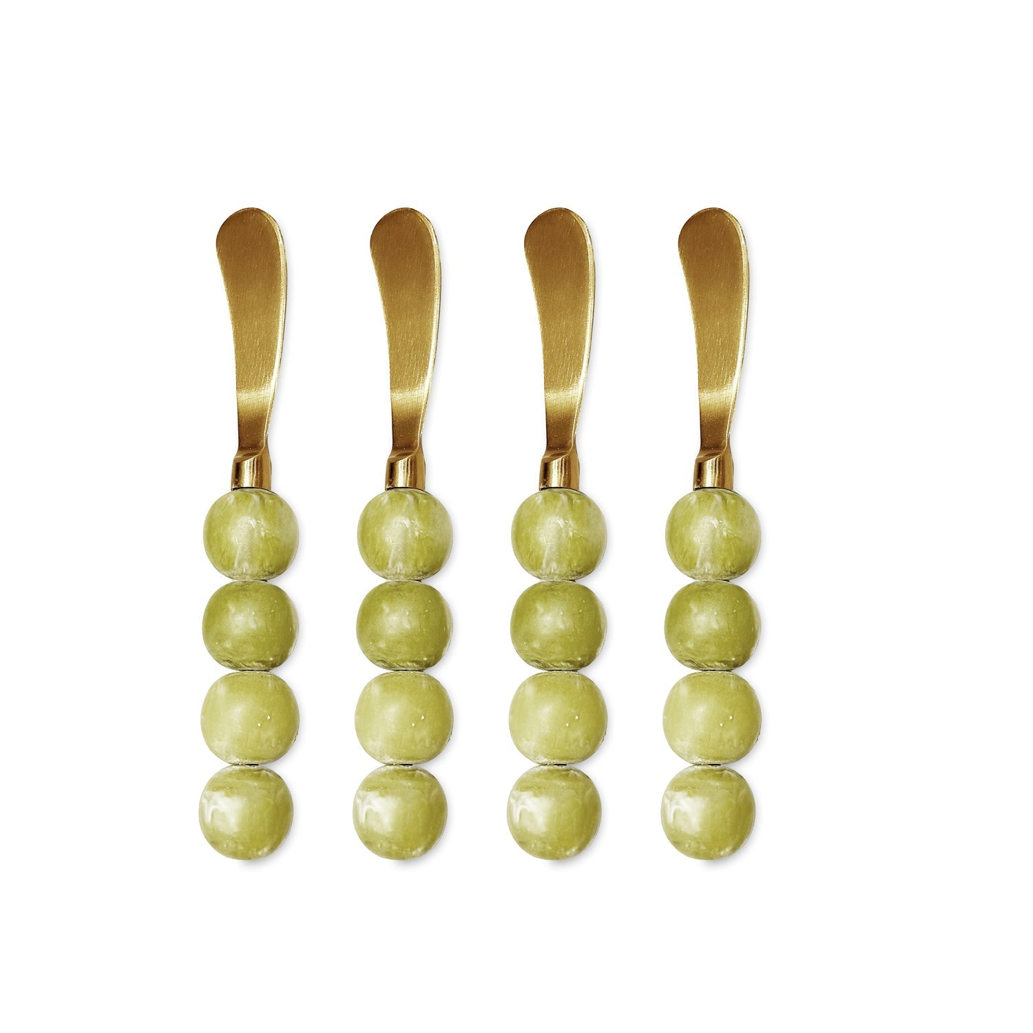 Beatriz Ball RESIN Sorbet Spreaders Set of 4 (Matcha)
