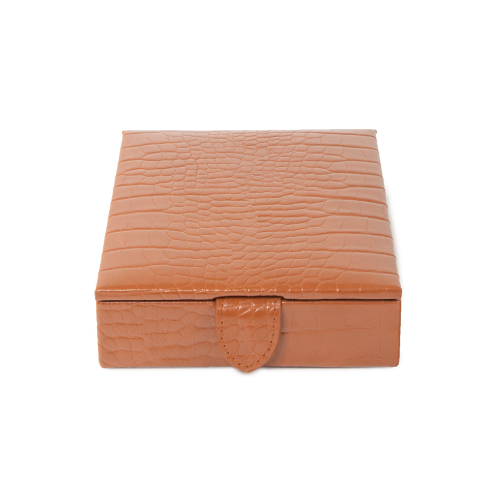Sydney Travel Jewelry Box Brown