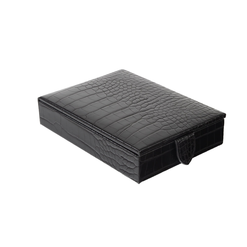 Sydney Travel Jewelry Box Black