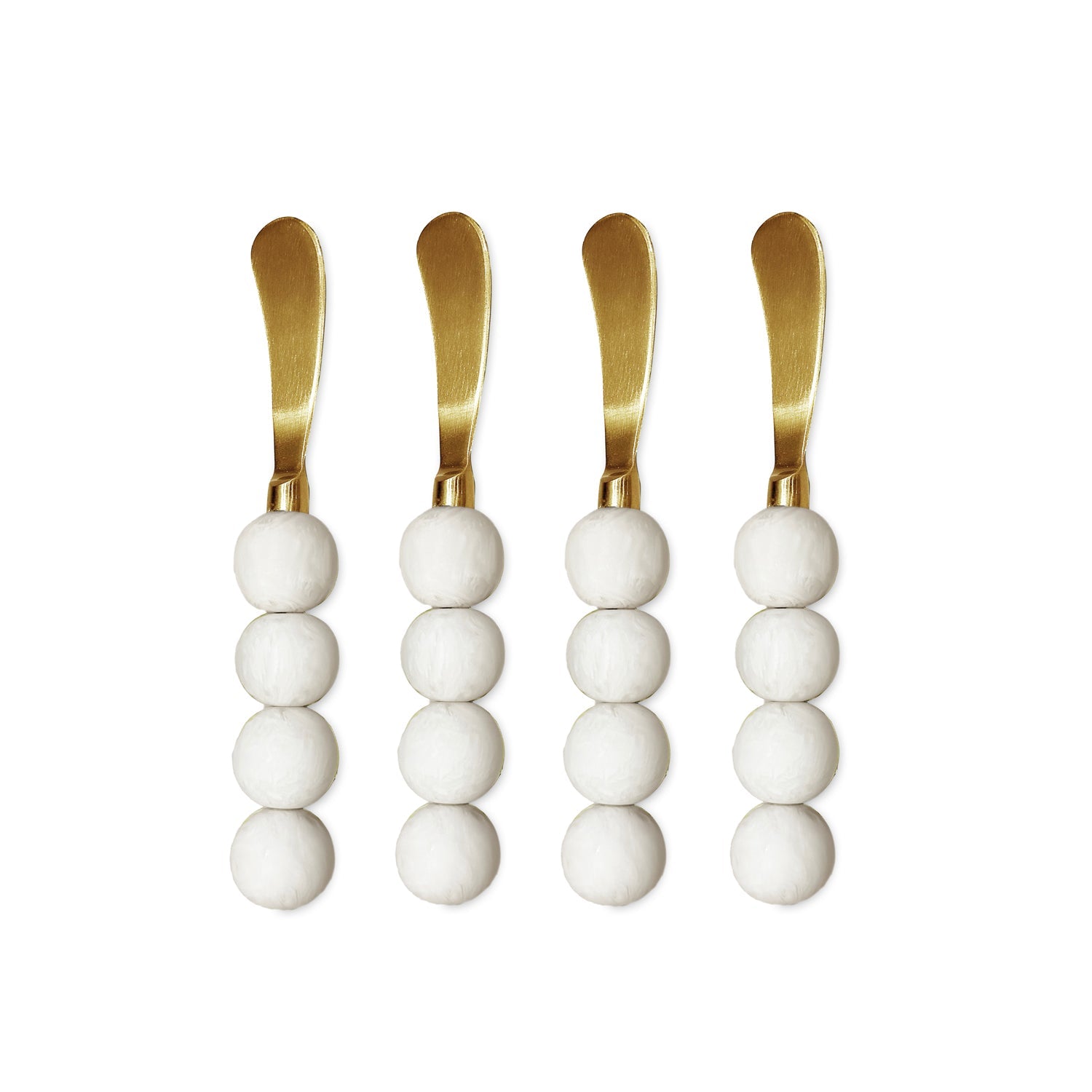 Beatriz Ball RESIN Sorbet Speaders Set of 4 (Coconut)