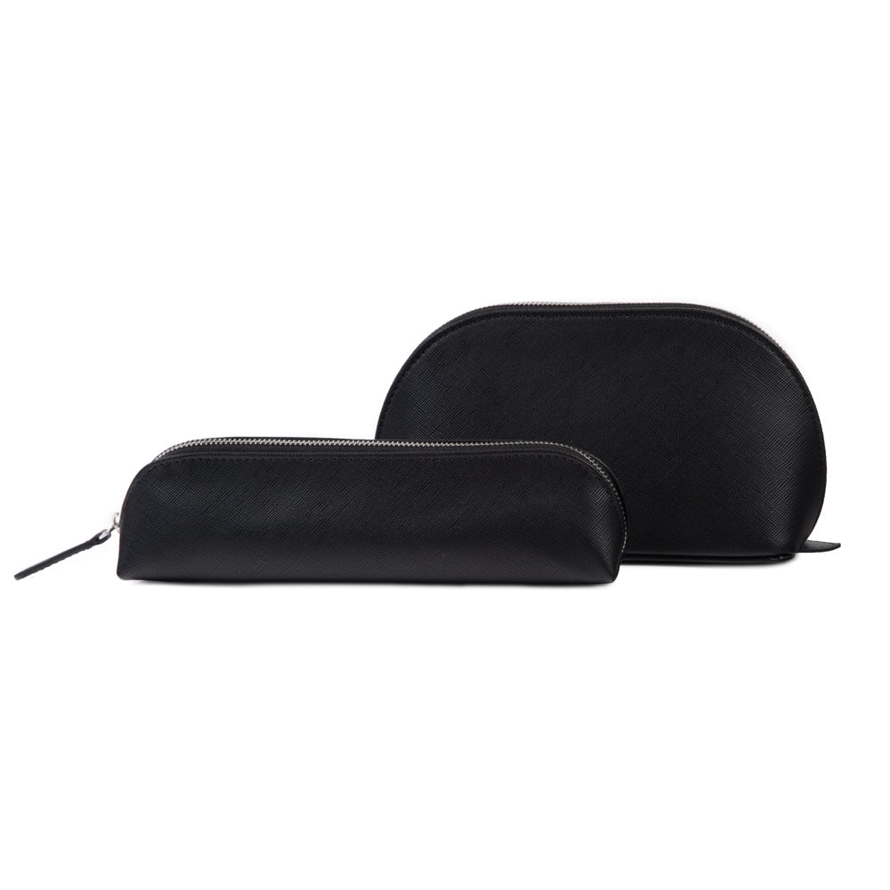 Corie Cosmetic and Brush Case Black