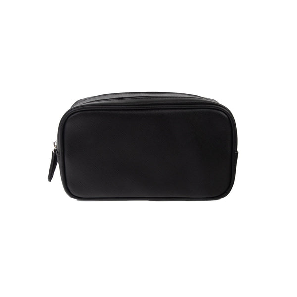 Corie Double Zip Cosmetic Case Black