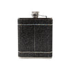 The Crystal Flask 6oz Black/Silver