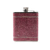 The Crystal Flask 6oz Rose/Silver