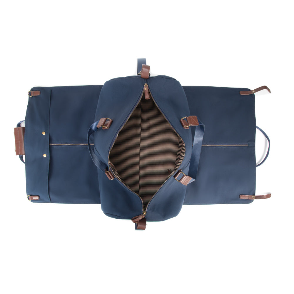 Harrison 2 Piece Duffel & Garment Bag Navy