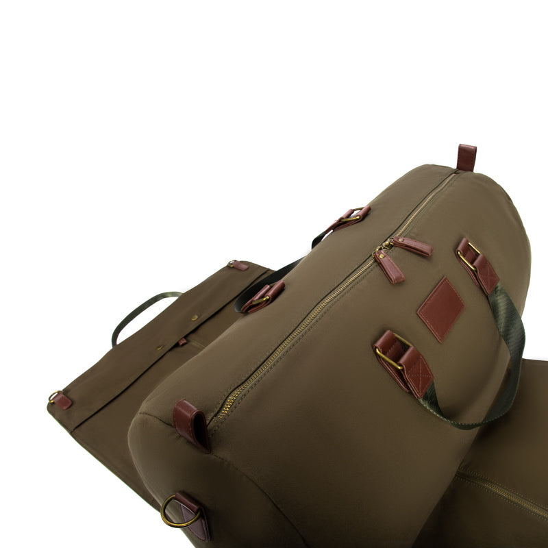 Harrison 2 Piece Duffel & Garment Bag Olive