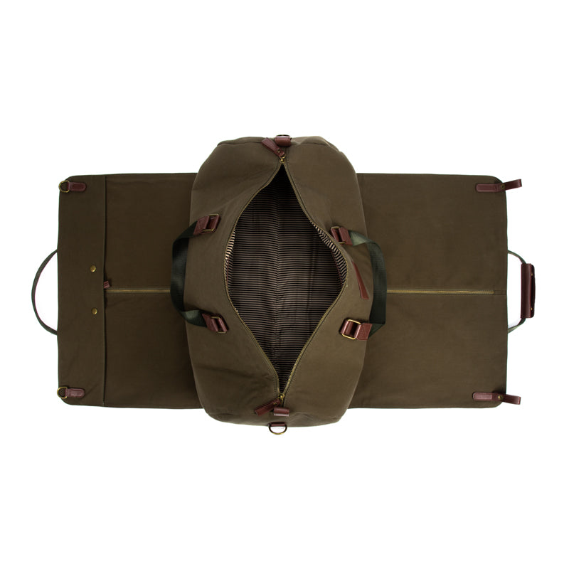 Harrison 2 Piece Duffel & Garment Bag Olive