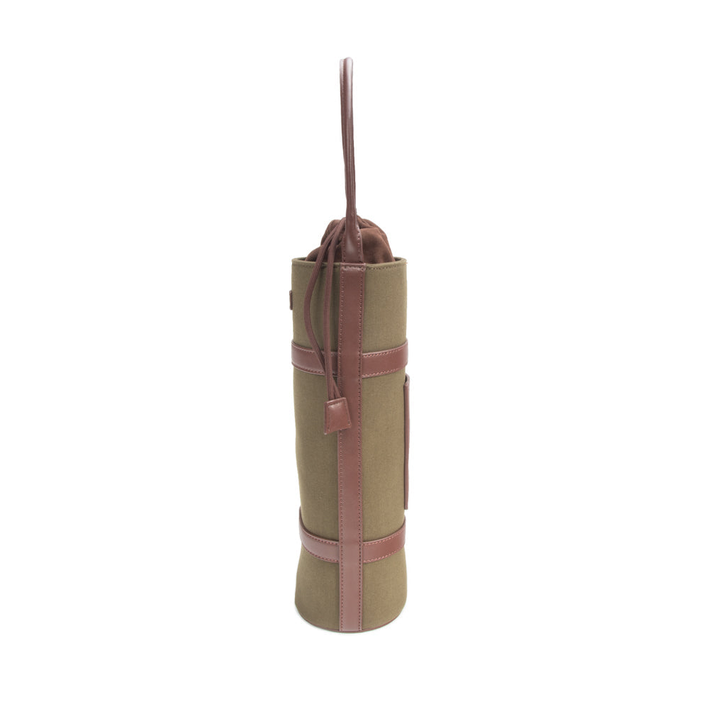 Skyler Single Wine Bag Olive