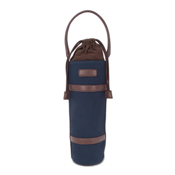Skyler Single Wine Bag Navy