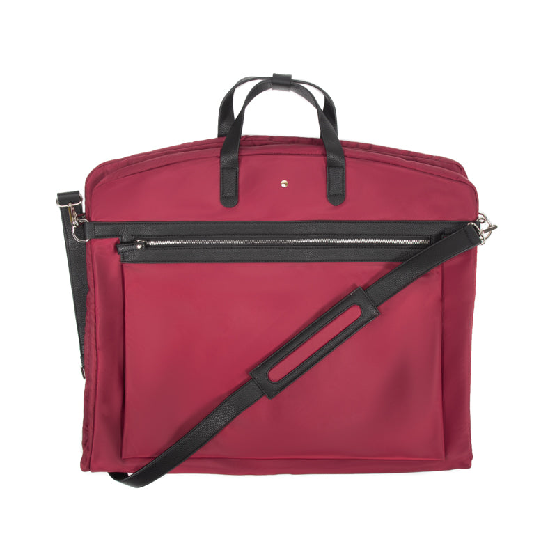 Morrison Garment Bag Burgundy