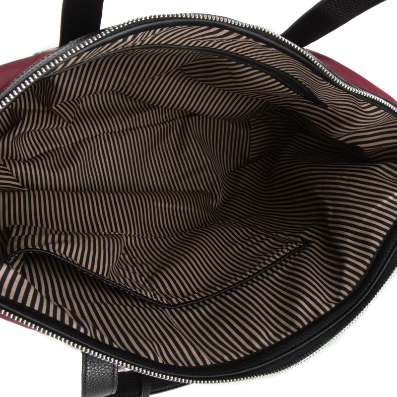 Morrison Weekender Bag Burgundy
