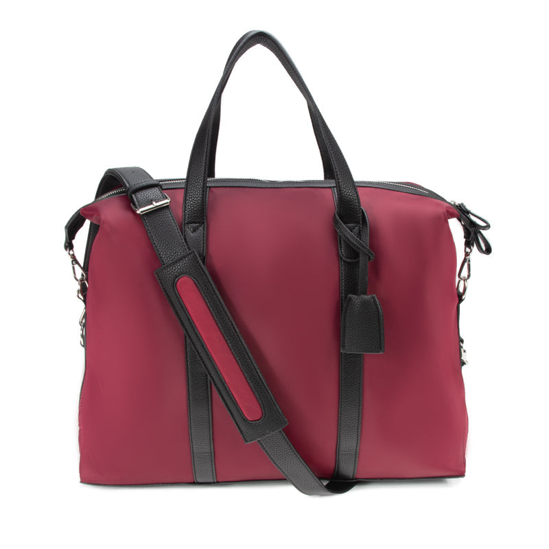 Morrison Weekender Bag Burgundy