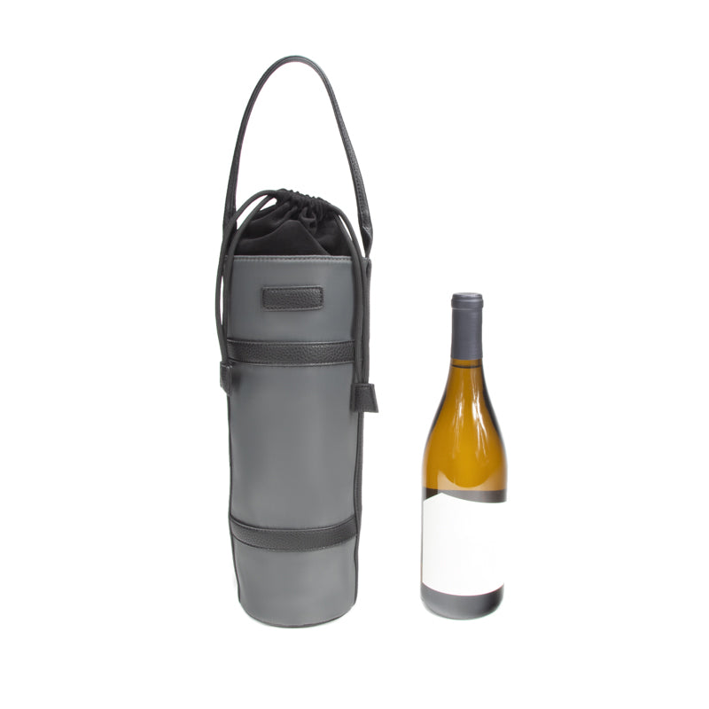 Morrison Single Wine Bag Charcoal