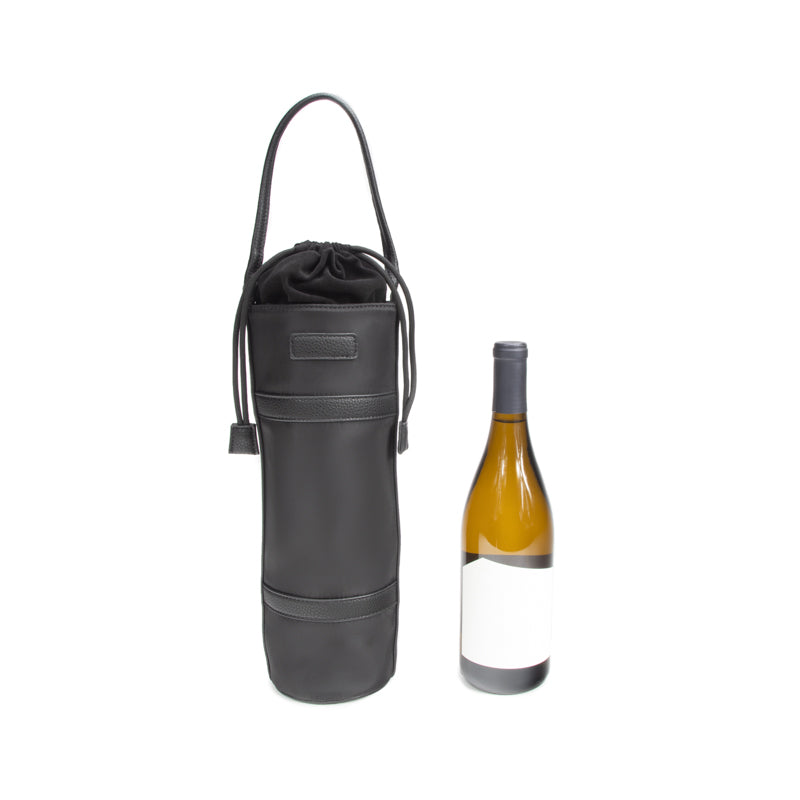 Morrison Single Wine Bag Black