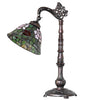 20" High Tiffany Rosebush Bridge Arm Desk Lamp