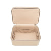 Abby Jewelry & Cosmetic Case Pearl White