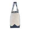 The Capri Stripe Tote Navy