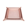 Leah 2-Piece Quilted Throw All Pink