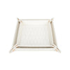 Leah 2-Piece Quilted Throw All Pearl White