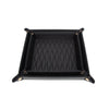 Leah 2-Piece Quilted Throw All Black