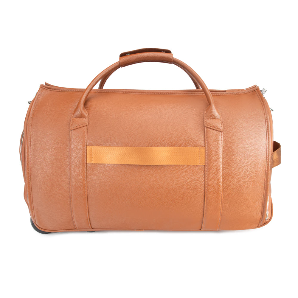 Brett 2-in-1 Garment & Duffel Roller Bag Chestnut