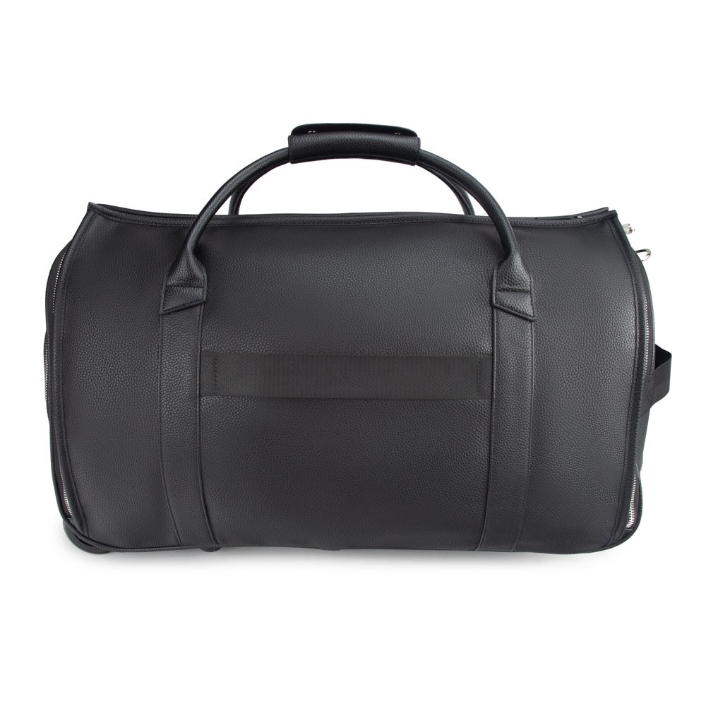 Brett 2-in-1 Garment & Duffel Roller Bag Black