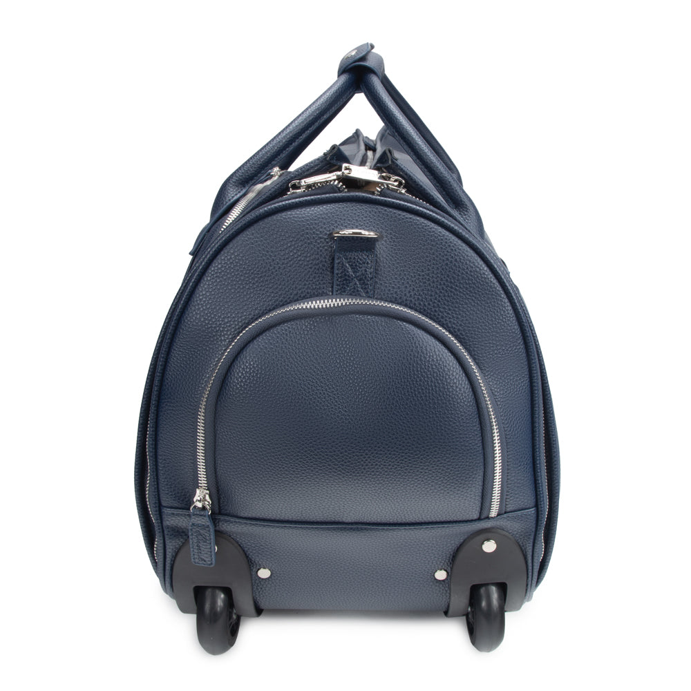 Brett 2-in-1 Garment & Duffel Roller Bag Navy