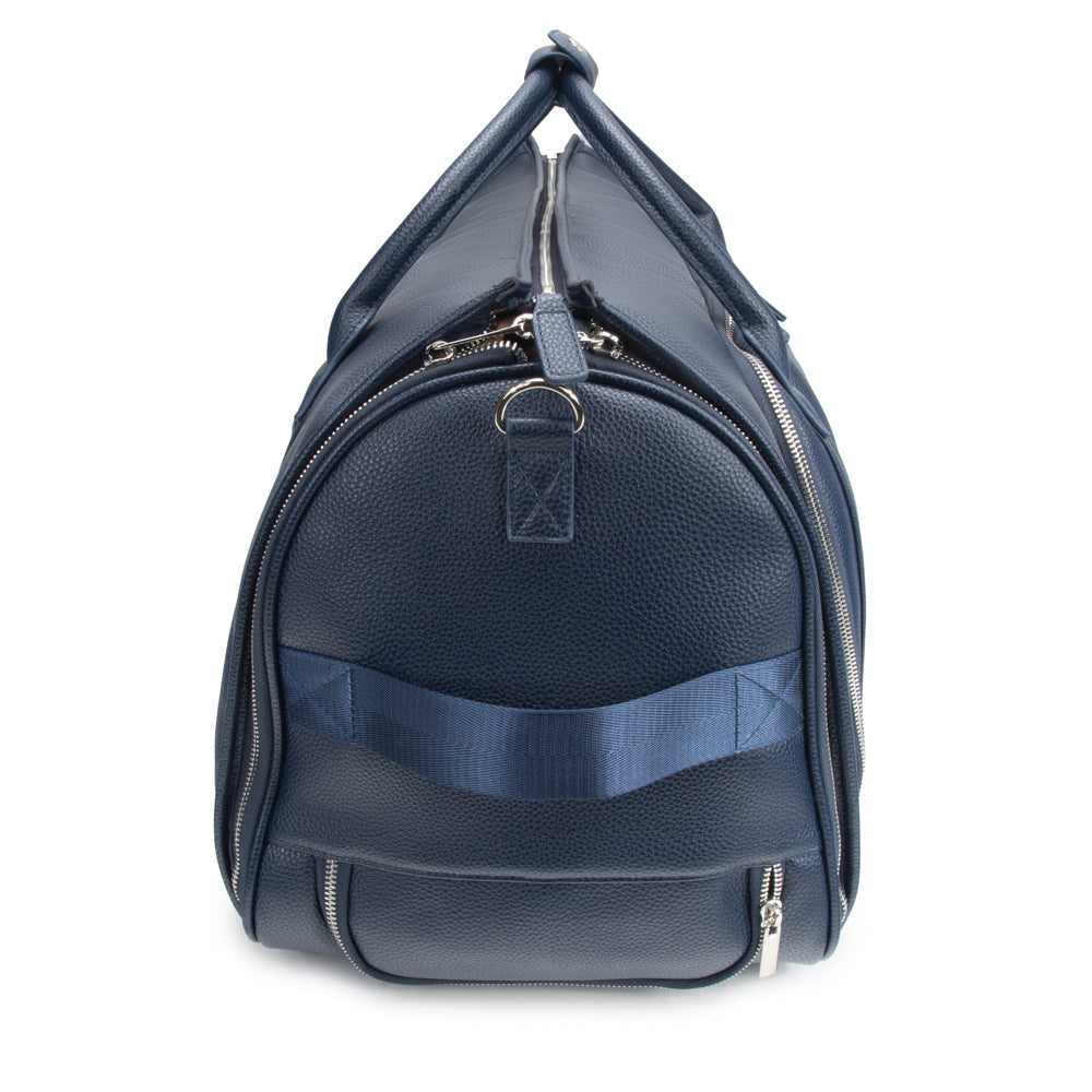 Brett 2-in-1 Garment & Duffel Roller Bag Navy