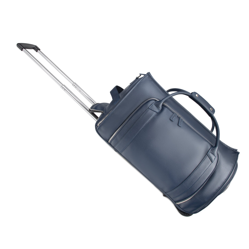 Brett 2-in-1 Garment & Duffel Roller Bag Navy
