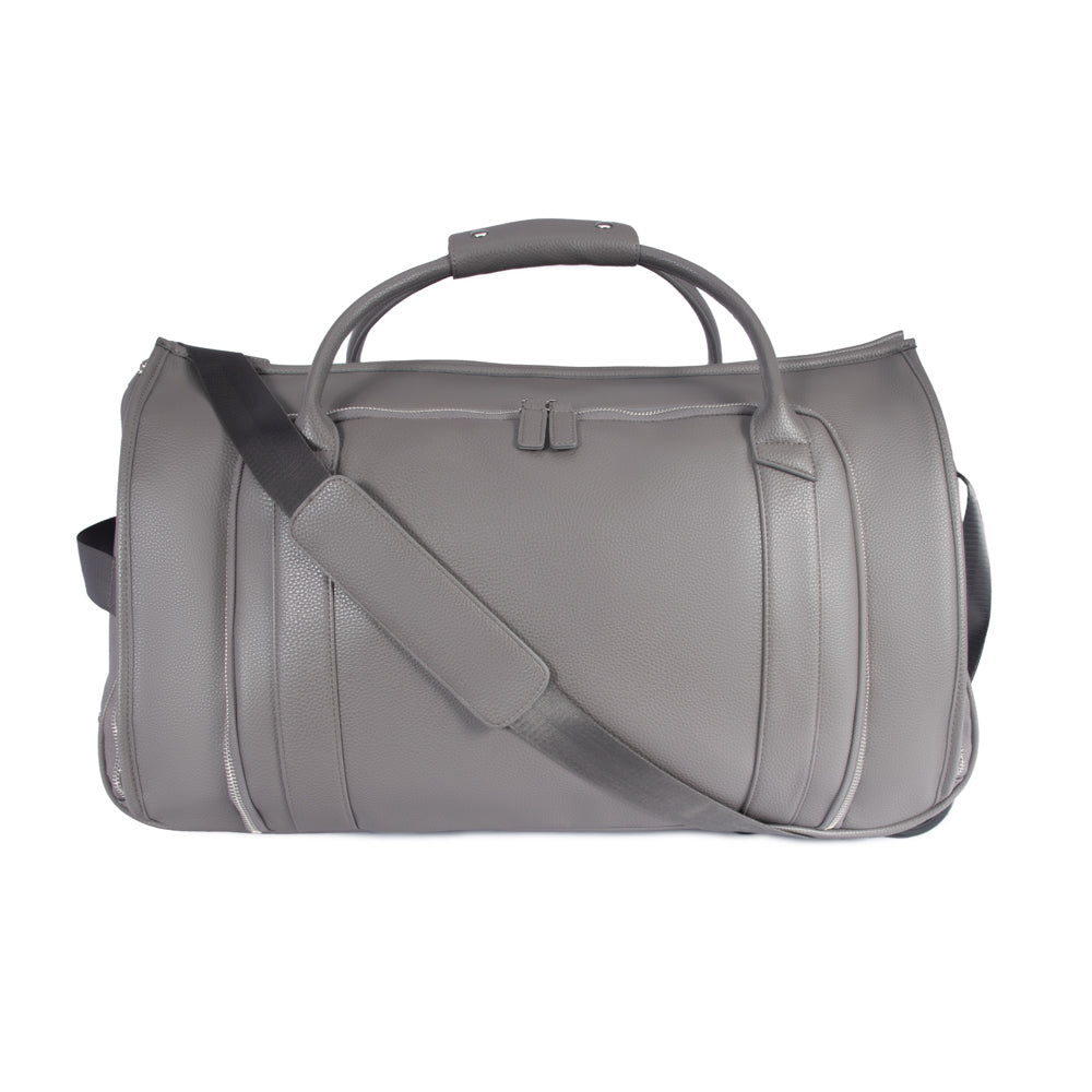 Brett 2-in-1 Garment & Duffel Roller Bag Grey