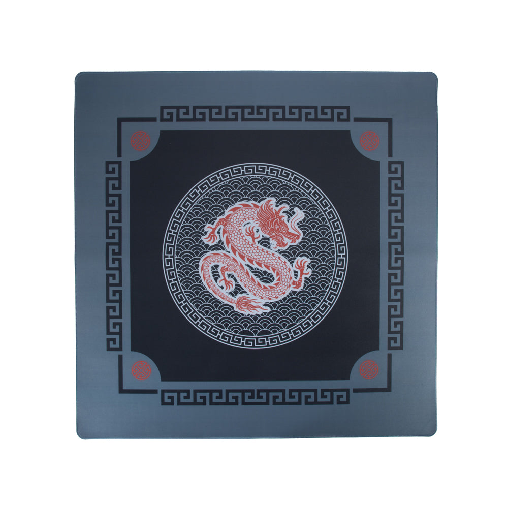 Dragon Mahjong Mat Black
