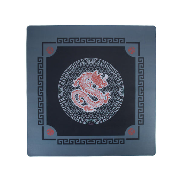 Dragon Mahjong Mat Black