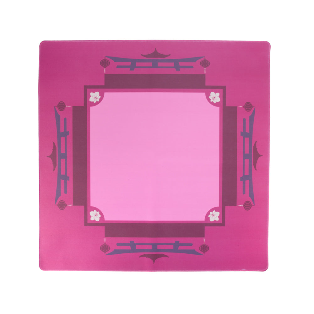 Pagoda Mahjong Mat Dusty Pink