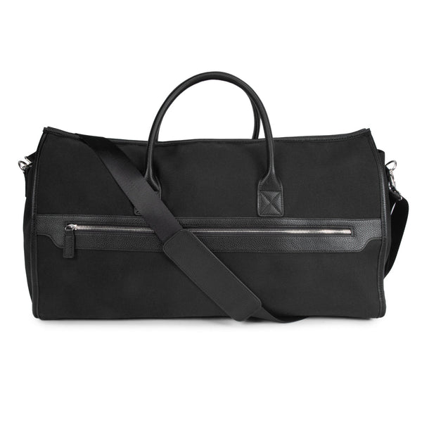 The Arden 2-in-1 Garment & Duffel Bag Black