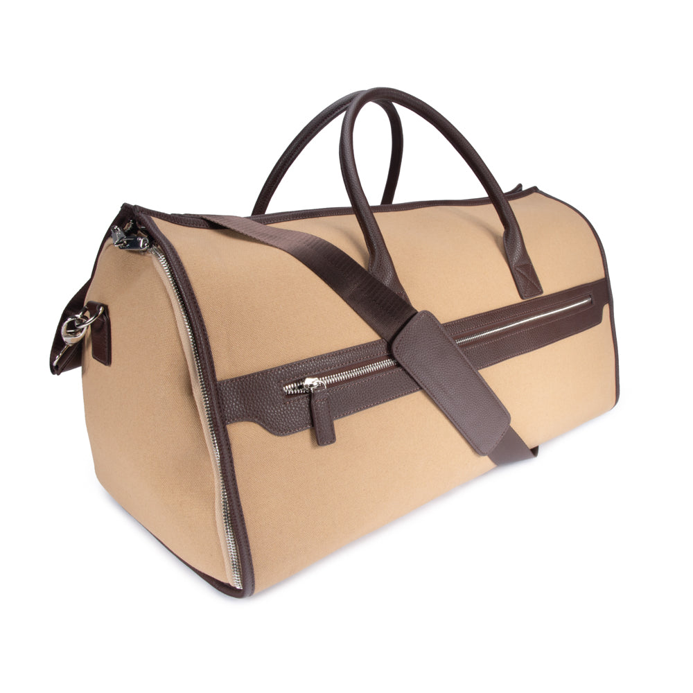 The Arden 2-in-1 Garment & Duffel Bag Khaki