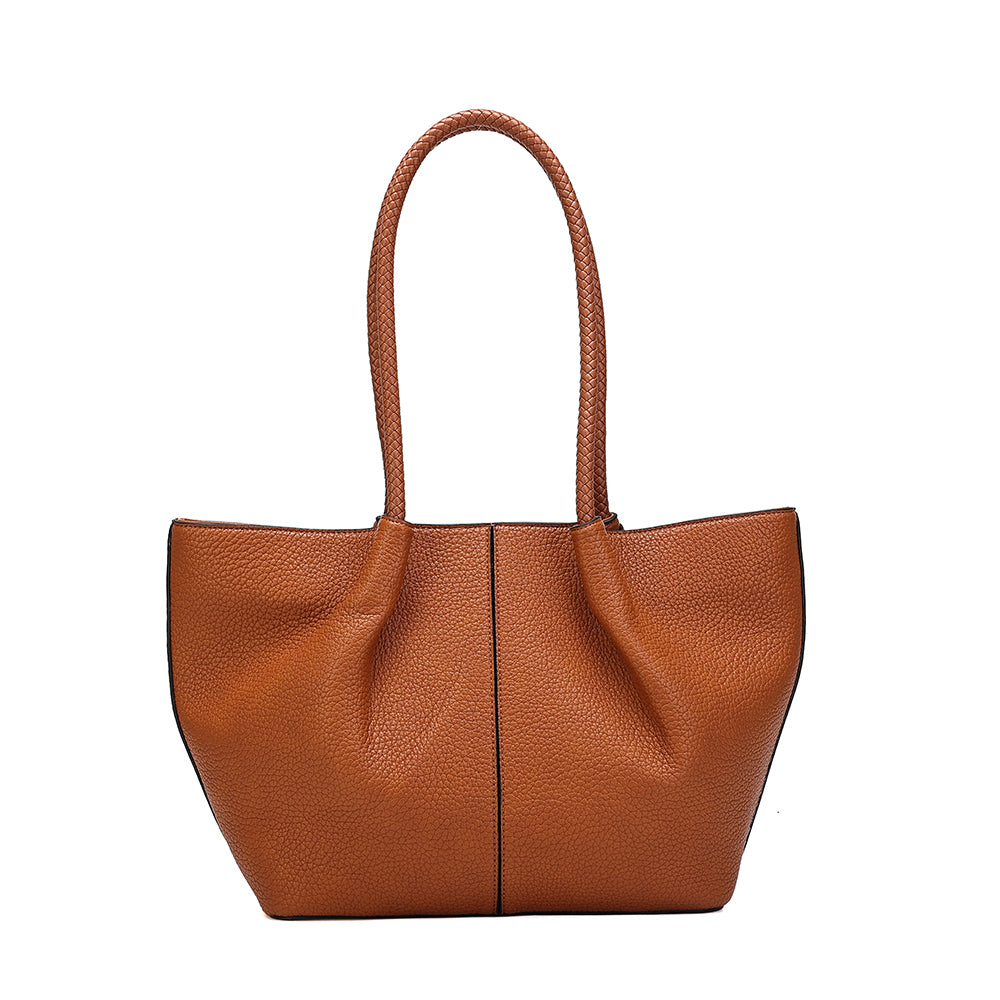 The Sophia Tote Bag Saddle