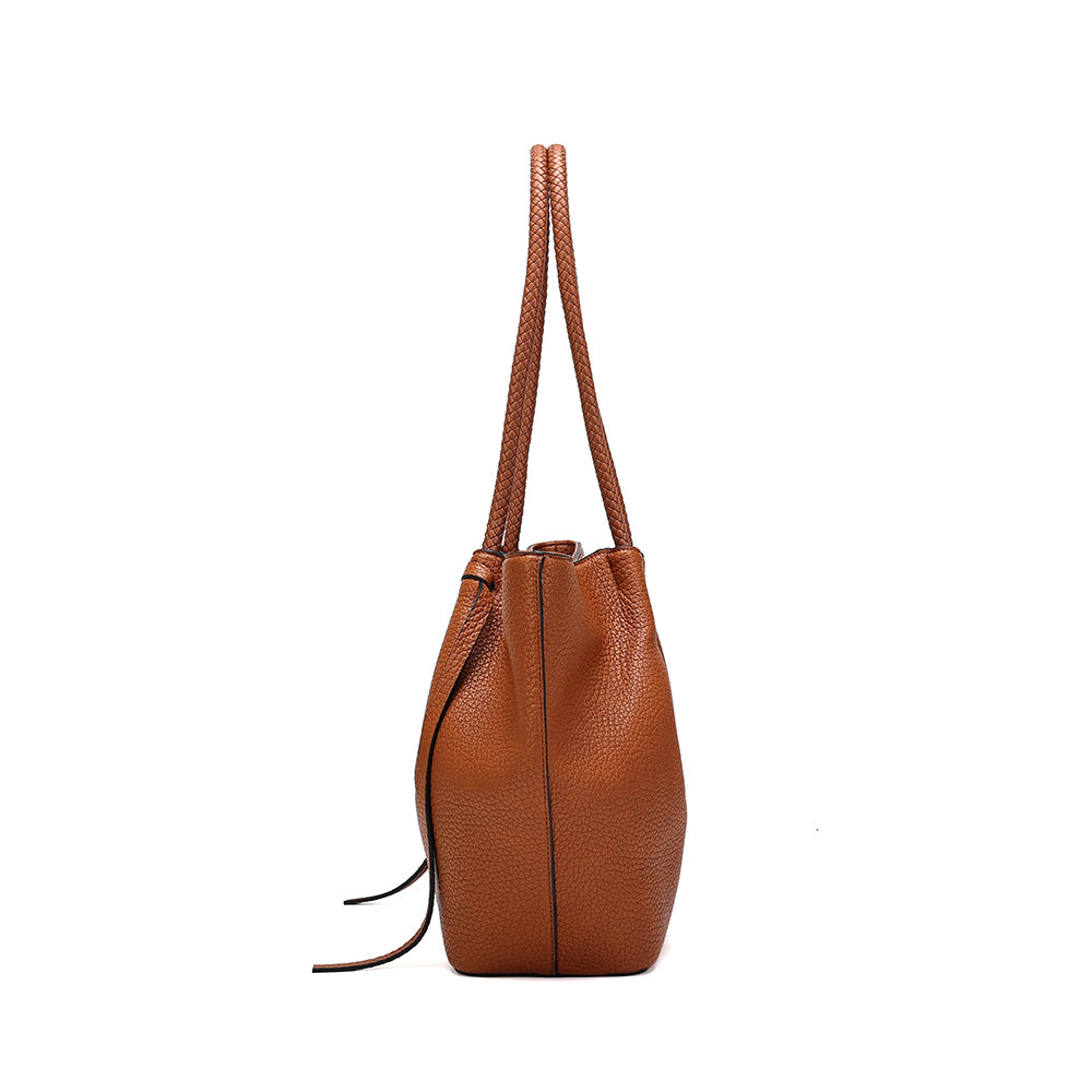 The Sophia Tote Bag Saddle