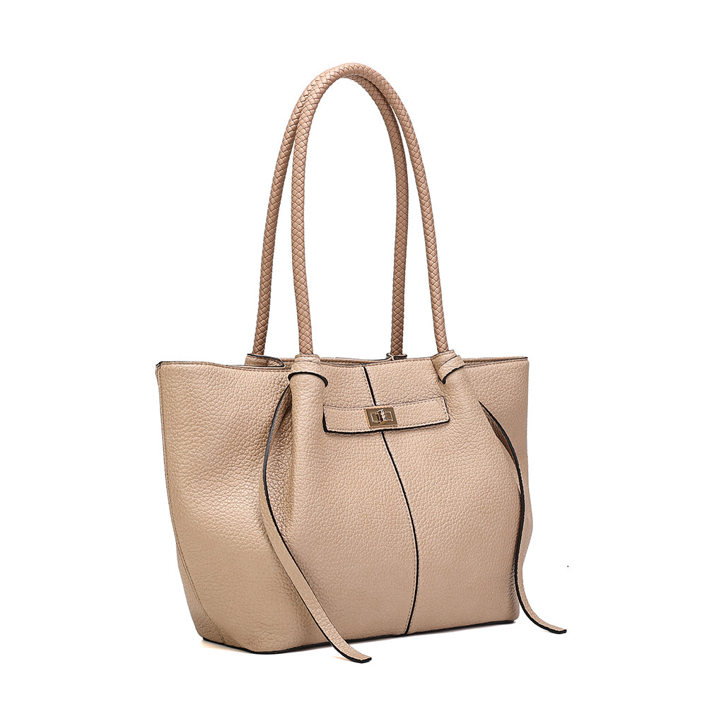 The Sophia Tote Bag Taupe