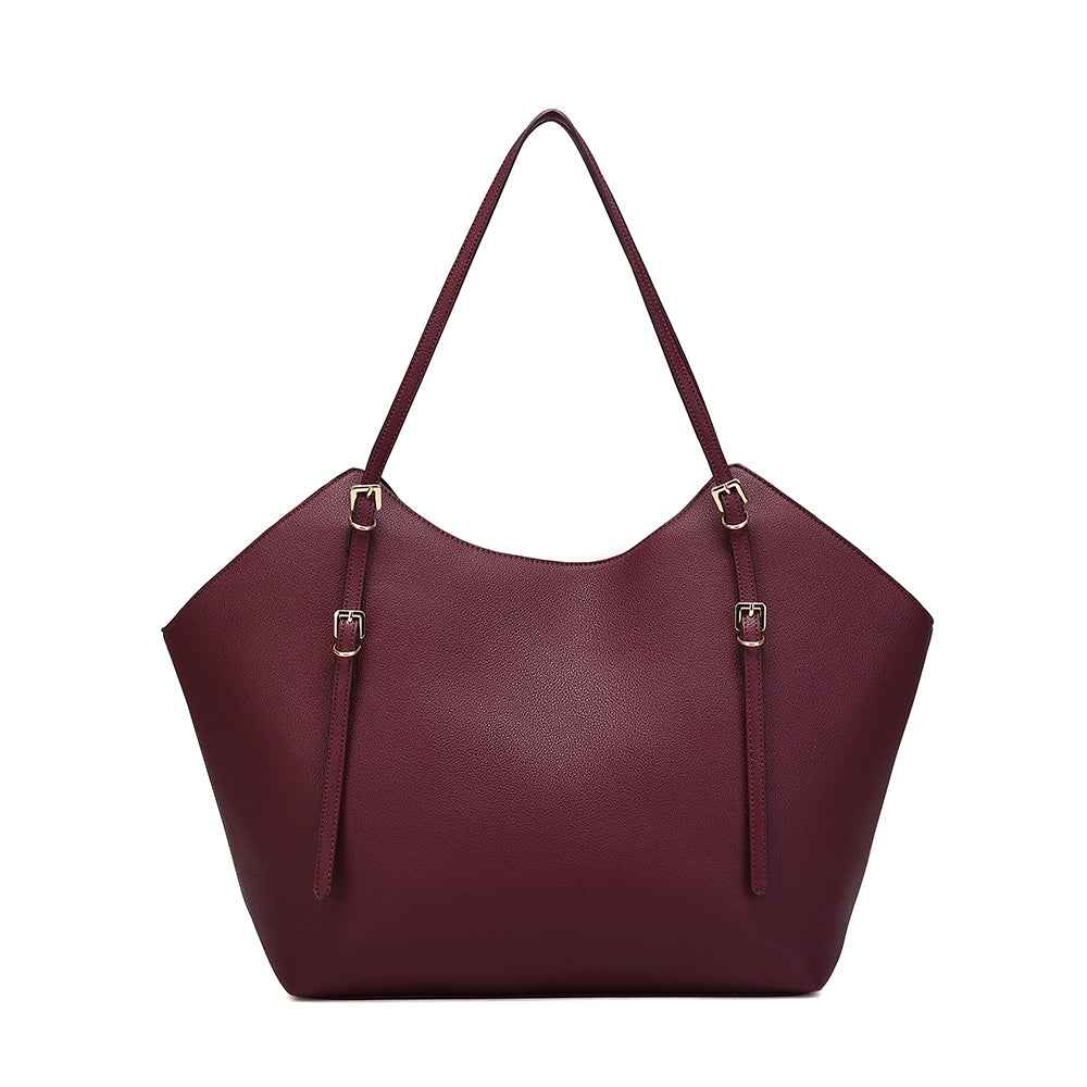 The Ava Tote Bag Wine