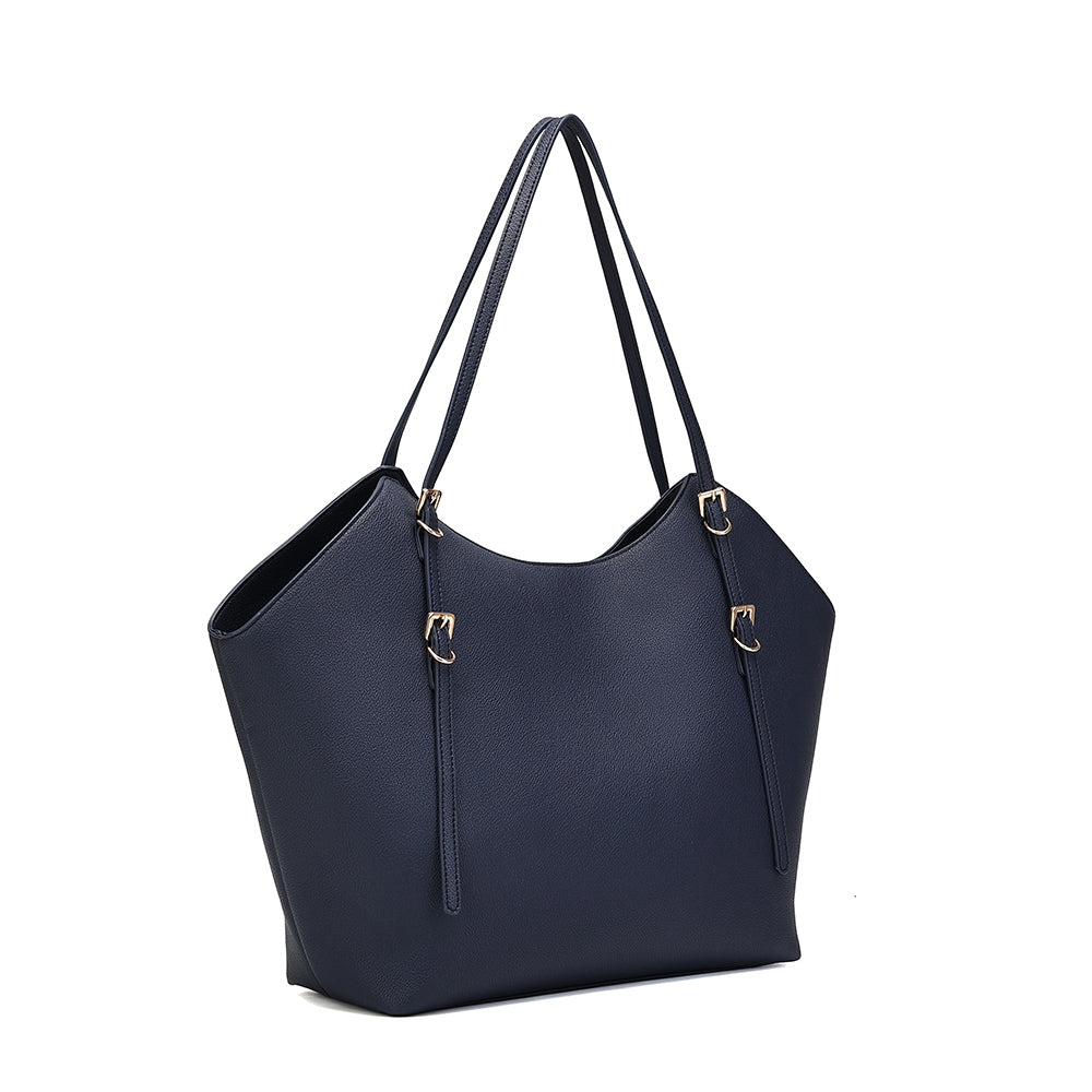 The Ava Tote Bag Navy