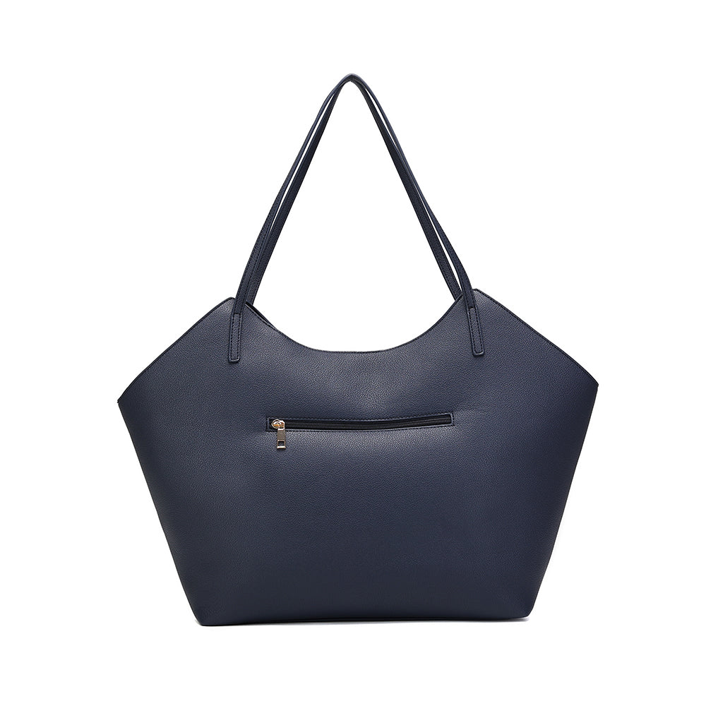 The Ava Tote Bag Navy