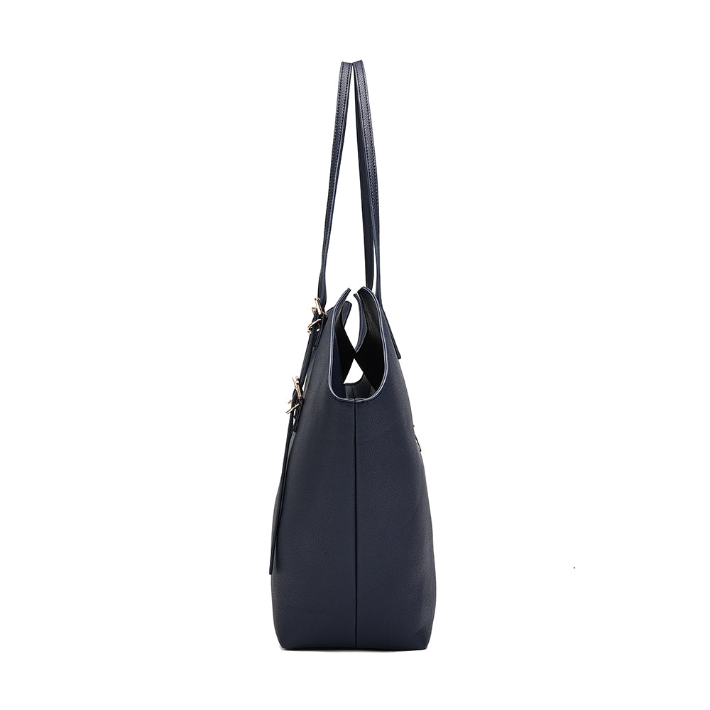 The Ava Tote Bag Navy