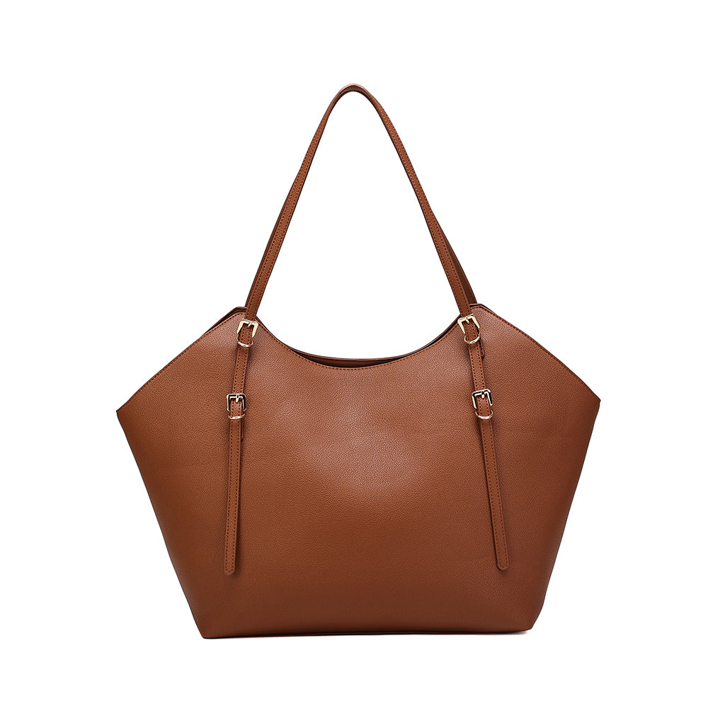 The Ava Tote Bag Saddle
